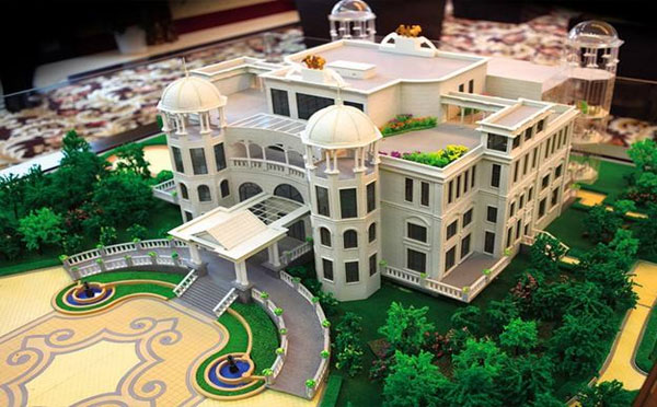 农业酒泉酒泉沙盘模型的应用