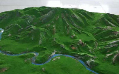 现代酒泉酒泉沙盘模型的优势