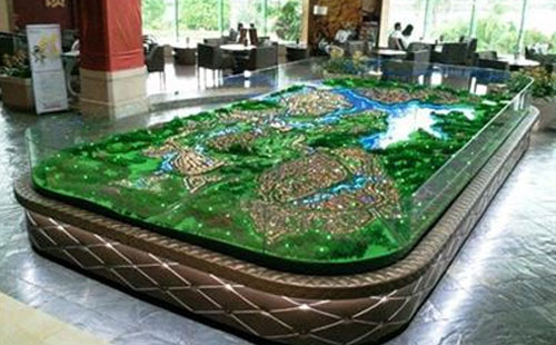 制作酒泉酒泉沙盘模型需要注意细节